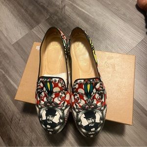 Christian louboutin flat shoes